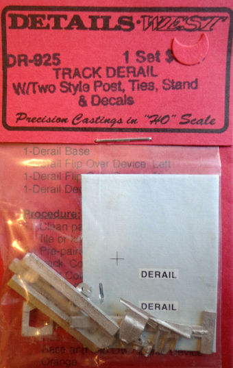 Spur and Yard Track Derail Kit