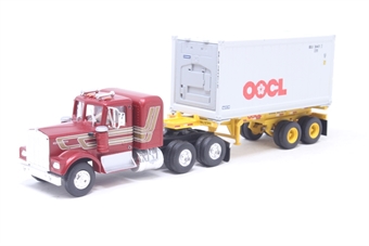 Kenworth with 20' container & chassis