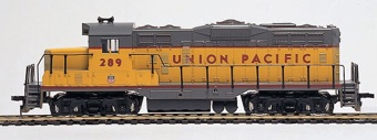 GP9M EMD 289 of the Union Pacific
