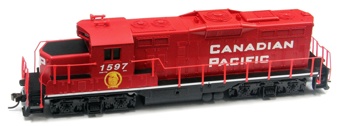 GP9M EMD 1597 of the Canadian Pacific 
