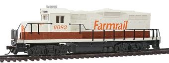 GP9M EMD 6083 of the Farmrail