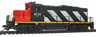 GP9M EMD 4114 of the Canadian National 