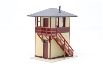 Trackside signal tower