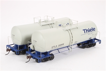 16k Gallon Funnel Flow Tank Car Twin Pack - Thiele