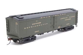 GACX Wood Express Reefer Wagons #4923 - Rock Island
