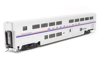 85' Streamlined Superliner II Transition Sleeper in Amtrak Phase IV Livery