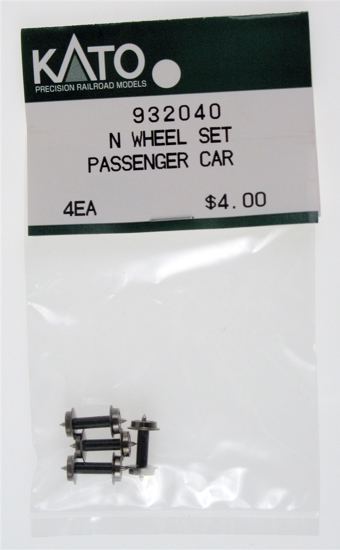 Passenger Car Wheelset - pack of 4