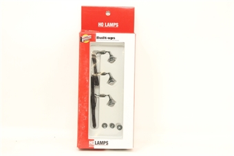 Wall-mounted lamps - pack of three