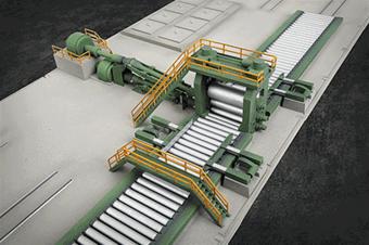 Ashland Iron & Steel reversing mill stand kit