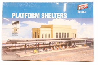 Butterfly platform shelter