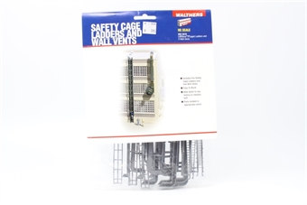 External Building Ladders with Cages & Vents - pack of 5
