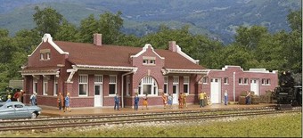 Cornerstone Santa Fe Brick Depot and Freight House Kit