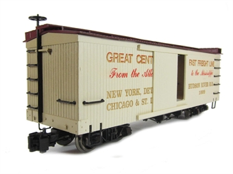 Box car 'Great Central Fast Freight Line' of the Hudson River Railroad #1009