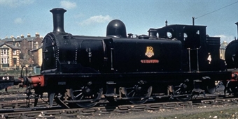 Class E1 0-6-0T 4 'Wroxall' in BR unlined black with early emblem - digital sound fitted