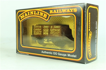 7 plank open wagon - 'David Jones' in red-brown
