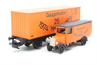 Covered Goods Wagon & Delivery Truck - '25 Years of Gaugemaster'