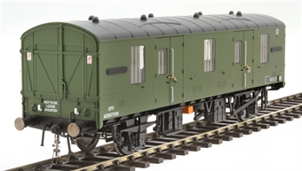 Mk1 CCT covered carriage truck in BR departmental olive green