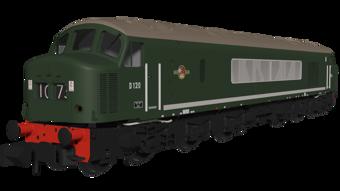 Class 45 D120 Plain BR Green Diesel Locomotive