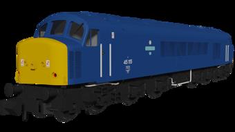 Class 45 45115 "Apollo" BR Blue BR Blue With Sealed Beam & Hight Intensity Headlights Diesel Locomotive - DCC Sound