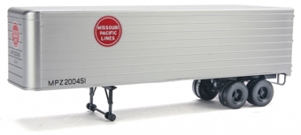 35' Fluted-Side Trailers, Missouri Pacific (2-Pack)