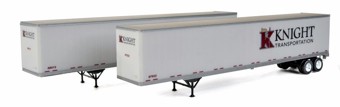 53' Stoughton Trailers, Knight Transportation - pack of 2