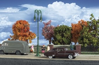 Double-Arm Boulevard Street Light