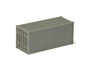 20' Corrugated Container, Undecorated