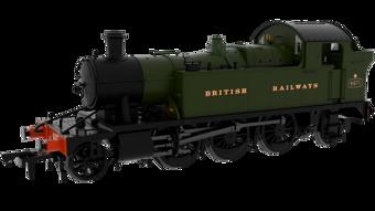 GWR 45xx No.4571 British Railways (serif) Green