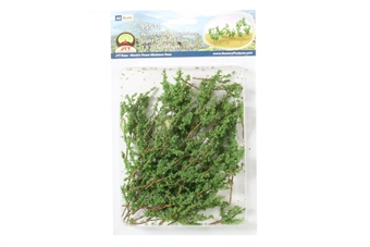 Pack of sixty assorted trees - light colour