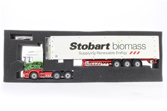 Scania R440 Truck and walking floor trailer "Eddie Stobart"