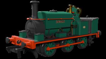 Manning Wardle L Class Sir Berkeley (Cranford Condition) in Green 0-6-0ST Steam Tank Locomotive  - DCC Sound