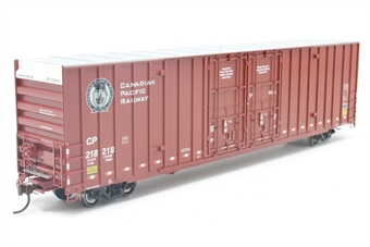 60' Gunderson Hi-Cube Boxcar #218218 of the Canadian Pacific Railroad