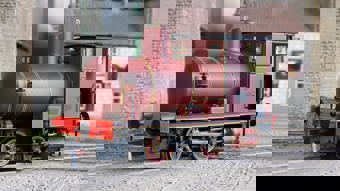 Andrew Barclay Fireless 0-4-0 - Lined Maroon Steam Locomotive - DCC Sound