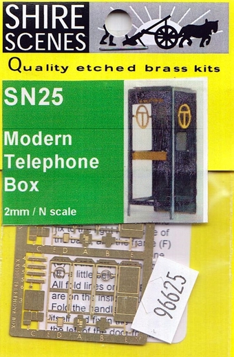 Shire Scenes (SN25) Modern Telephone Box Kit