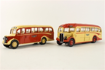 AEC Regal and Bedford OB - 'Yelloways'