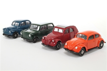 Cameo Sixties Collection - Citroen 2CV, Mini, Morris Minor & VW Beetle