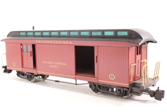 Baggage Car of the Pennsylvania Railroad