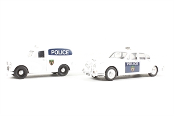 Morris Minor & Jaguar MkII - Leicester Police