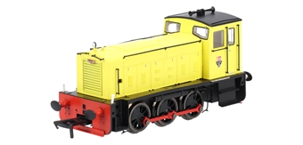 Ruston 165 0-6-0 diesel shunter in industrial yellow