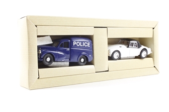 'South Wales Police' set, with Morris Minor Van & MGA 1600 Mk1