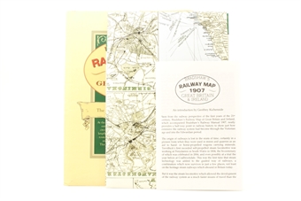 Bradshaw's Railway Map 1907: Great Britain & Ireland - George Bradshaw