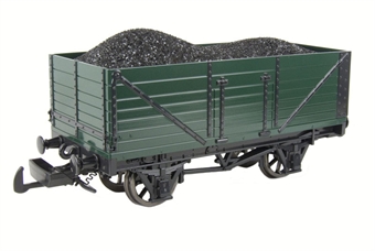 Coal wagon with load in green (Thomas the Tank range)