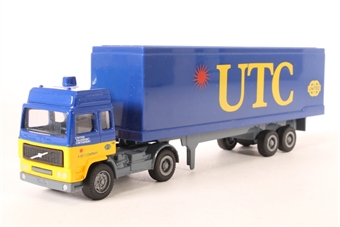 Volvo Globemaster Truck and container trailer in UTC livery