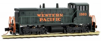 SW1500 EMD 1503 of the Western Pacific