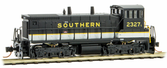 SW1500 EMD 2327 of the Southern