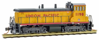 SW1500 EMD 1198 of the Union Pacific