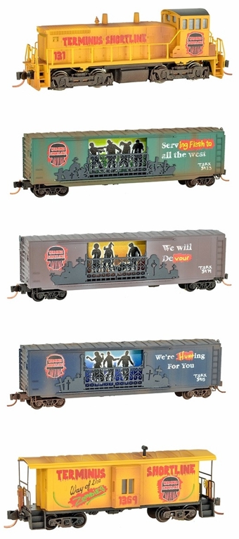 Zombie Halloween Train Set, Terminus Shortline