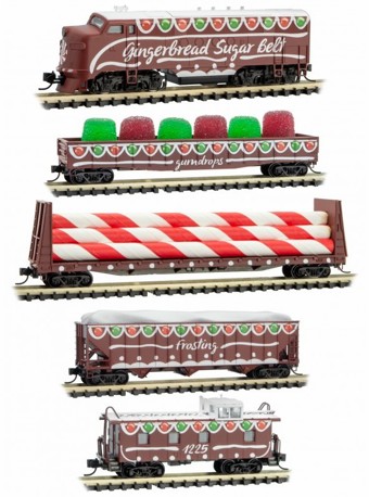 Gingerbread Sugar Belt Christmas Set