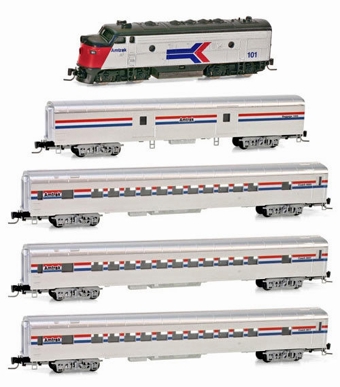 Amtrak Commuter Train Set