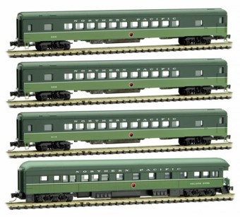 Northern Pacific Passenger Car (4-Pack)